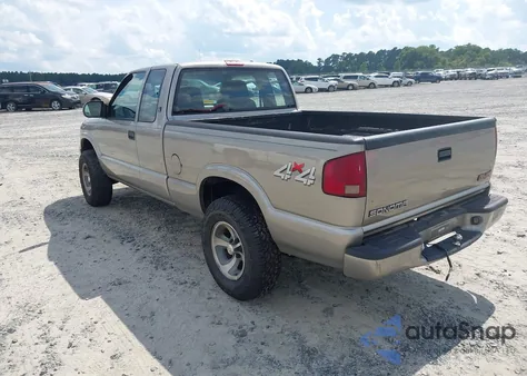 2002 GMC Sonoma Sls from USA, damaged, VIN 1GTDT19WX28225522